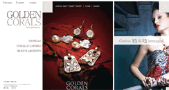 Desktop Screenshot of goldencorals.com